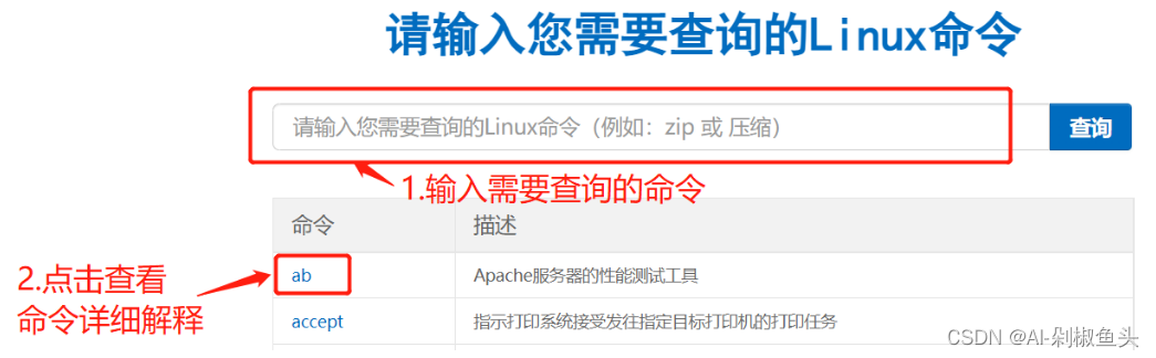 LZLLinux命令查询工具